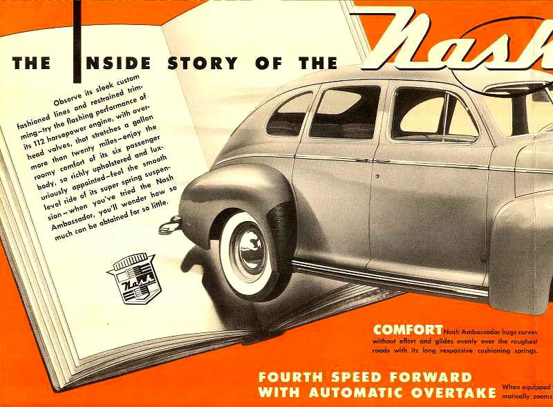 1946 Nash Ambassador Brochure Page 4